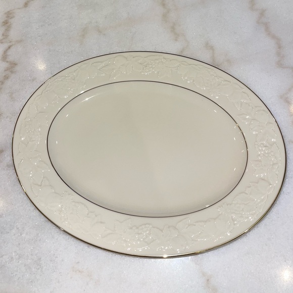 Lenox Fruits Of Life oval platter - Picture 3 of 6